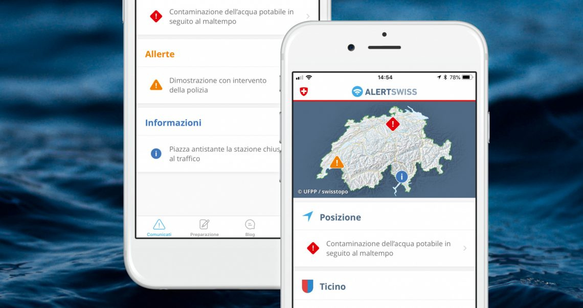 Apps: PostFinance à neuf & MétéoSwiss avec Alertswiss