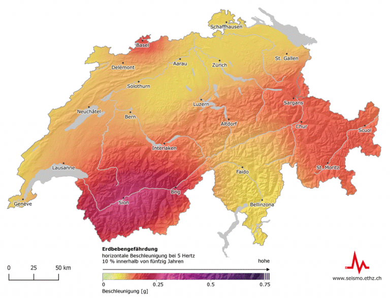 Die Schweiz ist ein Erdbebenland » Alertswiss Blog