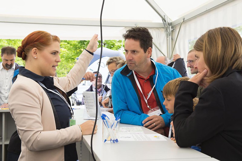 Bilder vom Tag der offenen Tür im Labor Spiez